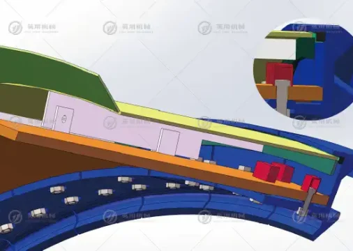 回转窑窑头窑尾结构图