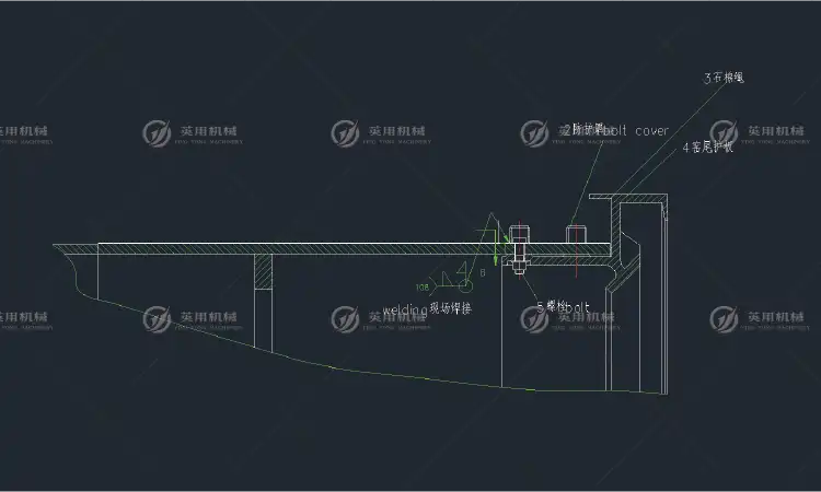 筒体防护罩安装图