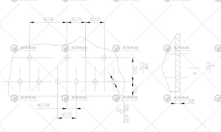 回转窑图纸