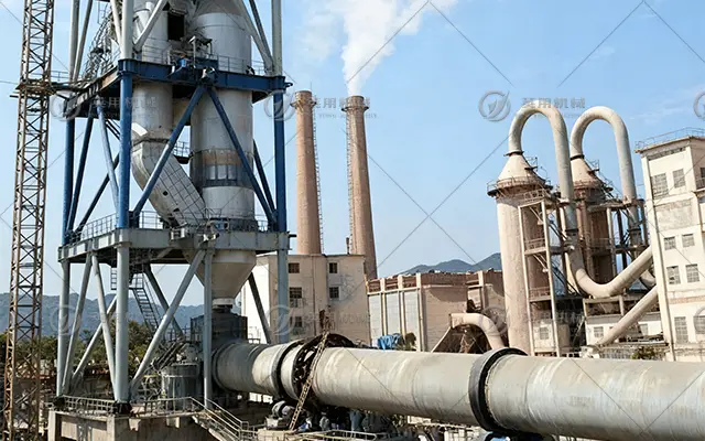 回转窑生产石灰